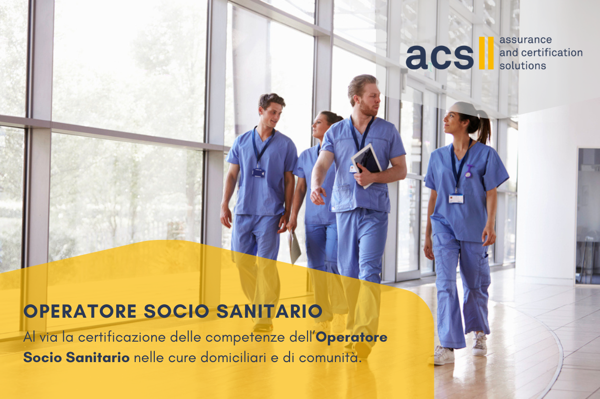 Ai nastri di partenza la certificazione delle competenze dell’Operatore Socio-Sanitario