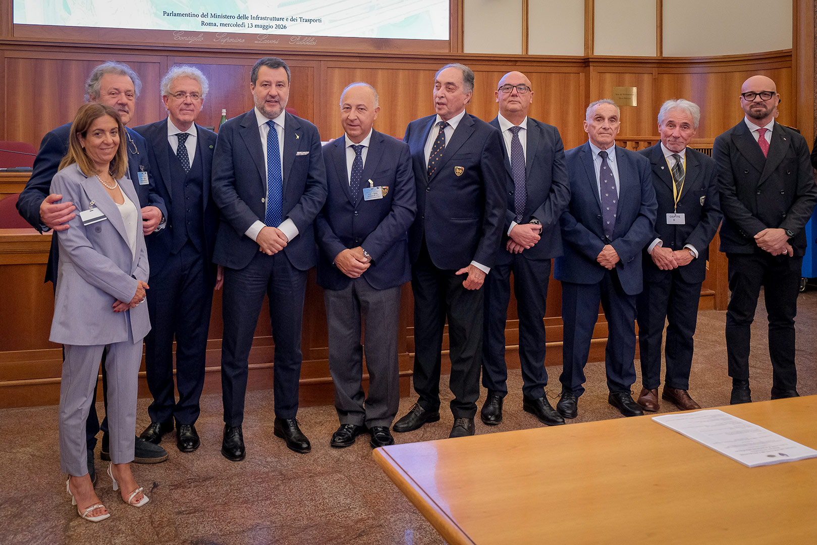 Cerimonia di consegna delle certificazioni delle competenze rilasciate da ACS Italia e accreditate Accredia ai Commissari Tecnici Nazionali ASI