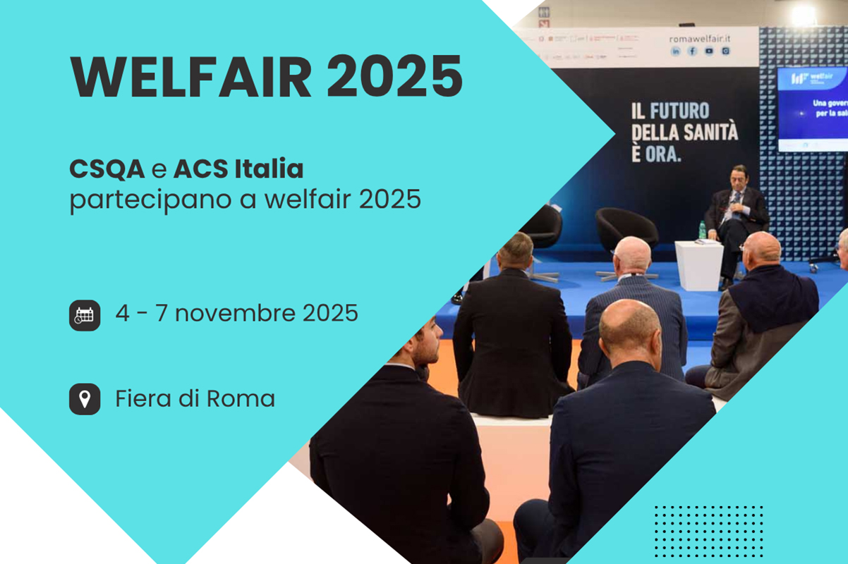 ACS Italia e CSQA a WELFAIR 2025