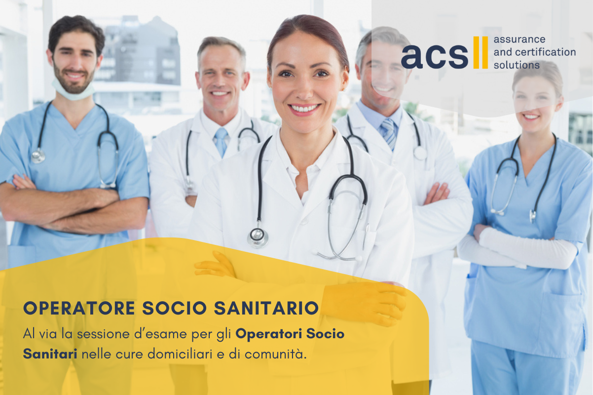 Operatore Socio-Sanitario: al via la sessione d’esame